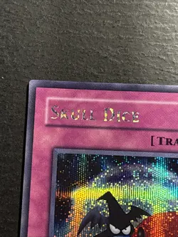 Skull Dice Yu-Gi-Oh Promo Card EDS-003 Prismatic Secret Rare Near Mint NM - Image 2