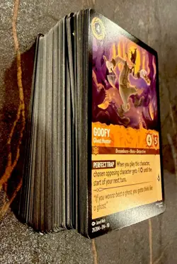 Disney Lorcana TCG Mixed Card Lot this is for 100 cards of all releases - Image 1