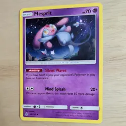 MESPRIT 42/131 POKEMON CARD (FORBIDDEN LIGHT SET) - Image 4