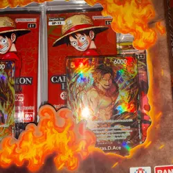 Bandai One Piece Card Game Illustration Box Vol 5 Factory Sealed In Hand - Image 2