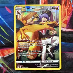 Pokemon Charizard TG03/TG30 Lost Origin Trainer Gallery Full Art Card - Image 1