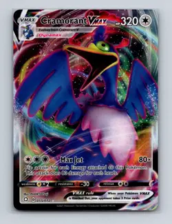 Cramorant VMAX 055 Pokemon Shining Fates Ultra Rare Card NM+ - Image 1