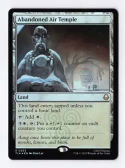 Abandoned Air Temple (Foil) 0263 (R) MTG Avatar: The Last Airbender (TLA) - Image 1