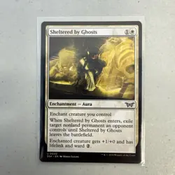 Sheltered by Ghosts Duskmourn: House of Horror Regular Near Mint NM MTG - Image 1