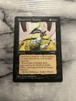 Mtg Alliances Ritual Of The Machine.. 1996 - Image 1