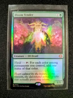 MTG Bloom Tender Foil 0166 Lorwyn Eclipsed NM - Image 1