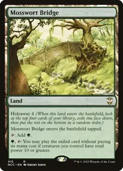 ~1x Mosswort Bridge x1 ~NM~ NCC Magic the Gathering MtG~ - Image 1