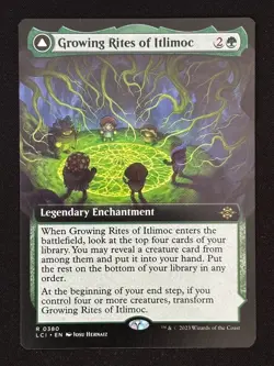 1x MTG Growing Rites of Itlimoc (Extended Art) - (LCI) #380 - Magic - Image 1