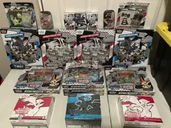Pokemon TCG : Scarlet & Violet Black Bolt White Flare Huge Lot - 19 Items - Image 1