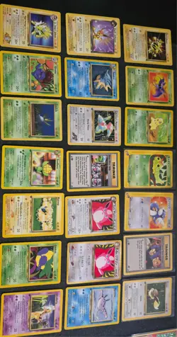 Pokemon WOTC 1st Edition 20+Card Mixed Lot - Jungle - Fossil - Team Rocket LP - Image 1