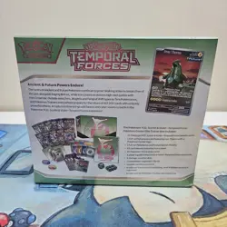 Pokemon TCG Temporal Forces Pokemon Center Exclusive ETB Iron Leaves Sealed - Image 3
