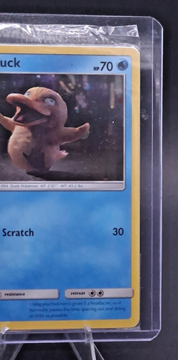 Pokemon PSYDUCK SM199 Black Star Promo SEALED Holo Detective Pikachu TCG NM - Image 4