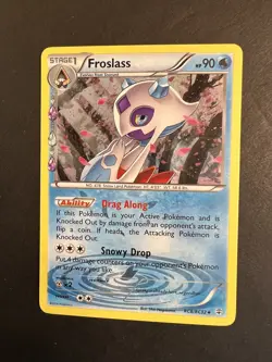 Pokemon Card Generations Radiant Collection Froslass Reverse Holo RC8/RC32 XY NM - Image 1