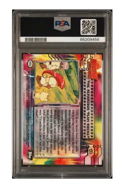 PSA 10 1999 Topps Pokemon The Movie EDT #12 Nefarious TeamRocket - Image 2