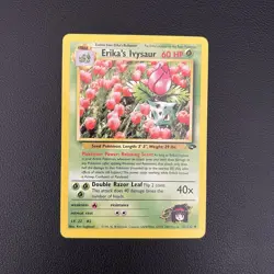 Pokemon TCG Erika's Ivysaur Gym Challenge 41/132 Uncommon Unlimited - LP - Image 1