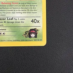 Pokemon TCG Erika's Ivysaur Gym Challenge 41/132 Uncommon Unlimited - LP - Image 2