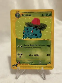 Pokemon TCG Ivysaur Expedition 82/165 Uncommon - MP - Image 1
