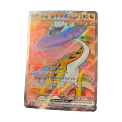 Pokemon Raging Bolt Ex 196/162 SV05 Temporal Forces Full Art Holo Ultra Rare - Image 1
