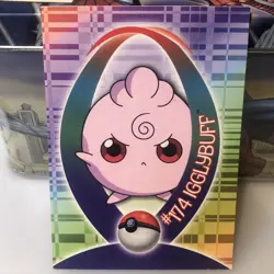 Pokemon Topps Ho-oh Johto League Champions Sticker Card #4 OF 37 2001 IGGLYBUFF - Image 2