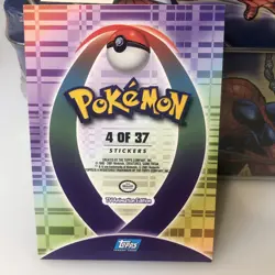 Pokemon Topps Ho-oh Johto League Champions Sticker Card #4 OF 37 2001 IGGLYBUFF - Image 3