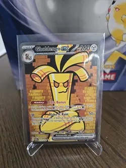 Pokemon TCG Paradox Rift Gholdengo EX Special Illustration Rare 252/182 - Image 1