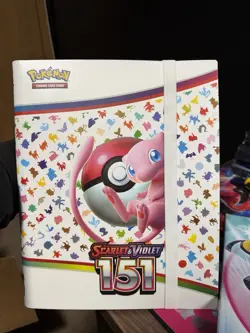 Pokemon TCG Scarlet & Violet 151 Binder (Some Cards Included) - Image 1