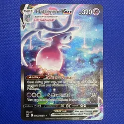 Hatterene Vmax 066/159 Crown Zenith NM Full Art Ultra Rare Pokemon Card - Image 1