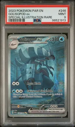 Pokemon Golisopod EX 246/182 Special Illustration Rare Paradox Rift PSA9 - Image 1