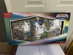 Pokemon TCG Prismatic Evolutions Lucario Ex & Tyranitar Ex Premium Collection - Image 1