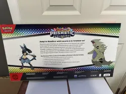 Pokemon TCG Prismatic Evolutions Lucario Ex & Tyranitar Ex Premium Collection - Image 2