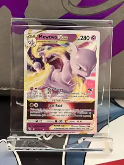 Mewtwo VSTAR 031/078 Pokemon GO Holo Pokemon TCG - Image 1