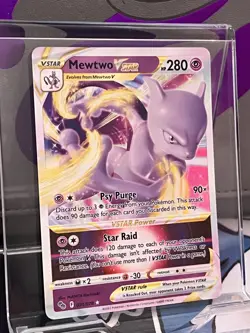 Mewtwo VSTAR 031/078 Pokemon GO Holo Pokemon TCG - Image 5
