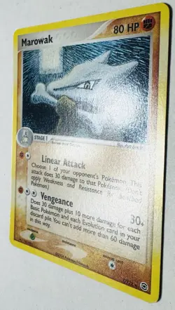 2004 Pokemon EX 7/112 Marowak Holo Rare FireRed & LeafGreen Mint !! - Image 2