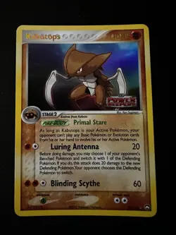 Pokemon Kabutops Reverse Holo Stamped EX Power Keepers 10/108 - NM/LP - Image 1