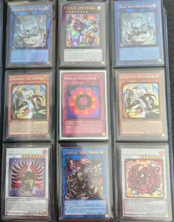 YuGiOh Binder Card Collection - Vintage, Staples , Lightsworn , Fiendsmith , - Image 1