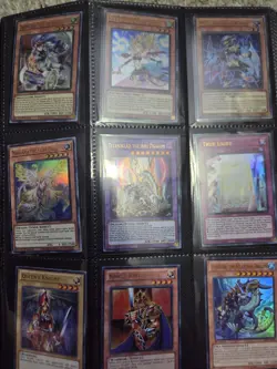 Yu-Gi-Oh Assorted Cards Binder. Destiny Hero Destroyer Phoenix Enforcer And More - Image 3