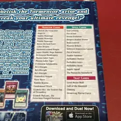 Egyptian God Deck Obelisk the Tormentor 1st Edition Yugioh Sealed English C1 - Image 3