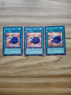 Yu-Gi-Oh! - Graceful Dice 3X - Prismatic Secret Rare / Holo - Full Playset - Image 2