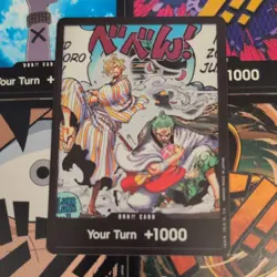 One Piece Don!! 10 Card Alt Art Bundle B Inc. 1 Foil + OP10 Std Leader set Mint - Image 2
