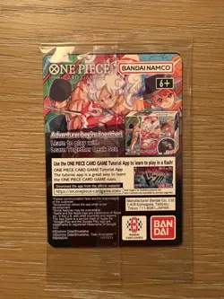 Namco Monkey.D.Luffy P-055 Promo Holo One Piece CCG Promotion Card - Image 2