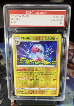 FLAAFFY #55 RARE FOIL Pokemon 2023 Card GRADED 10 MINT TCG CCG - Image 1