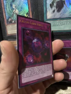 Yu-Gi-Oh Crush Card Virus LCKC-EN046 Ultra Rare Unlimited Edition - Image 3