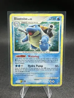 Pokemon TCG Blastoise Holo Rare Card 2/132 Secret Wonders 2007 - Image 1