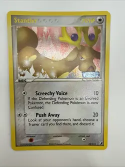 Stantler 32/115 EX Unseen Forces Reverse Holo Rare Pokemon Card - Image 3