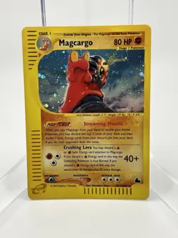 Magcargo H17/H32 Pokemon Skyridge Holo Rare Card E-Reader 2003 MP - Image 1