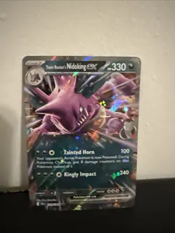 Team Rocket's Nidoking ex 119/182 Pokemon Cards - Image 1