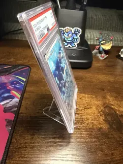 Pokemon TCG Horsea Shrouded Fable Holo Illustration Card 067/064 PSA 9 - Image 5