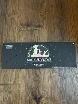 Pokemon TCG Arceus VSTAR Ultra-Premium Collection Box with New Playmat No Cards - Image 1