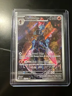 Ceruledge Surging Sparks Holo Pokemon TCG Card Illustration Rare, 197/191 - Image 1