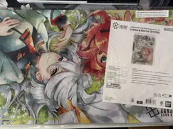 GUNDAM CARD GAME Official Playmat & Card Set Suletta & Miorine (sealed) - Image 1